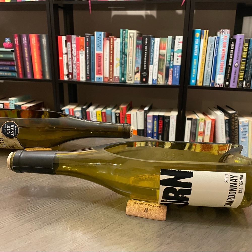 Etsy Wine Bottle repurposed containers